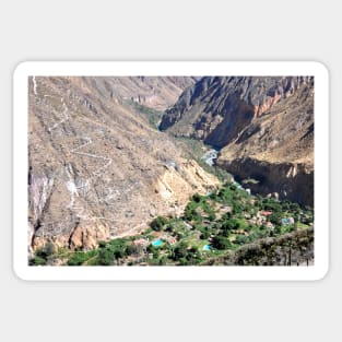 Pérou Arequipa - Canyon de Colca Sticker